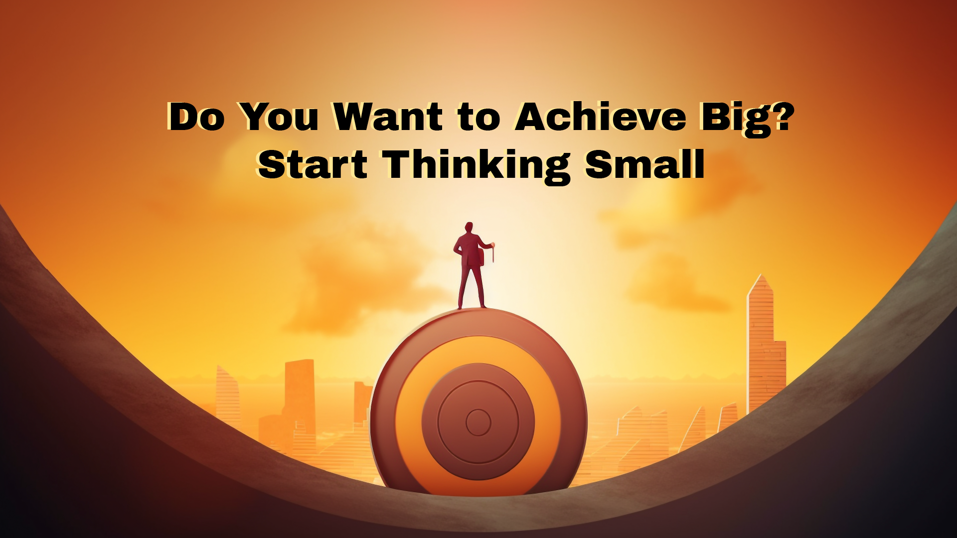 Do You Want to Achieve Big? Start Thinking Small